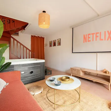 Oasis Cachee - Jacuzzi Et Cinema * Toulouse