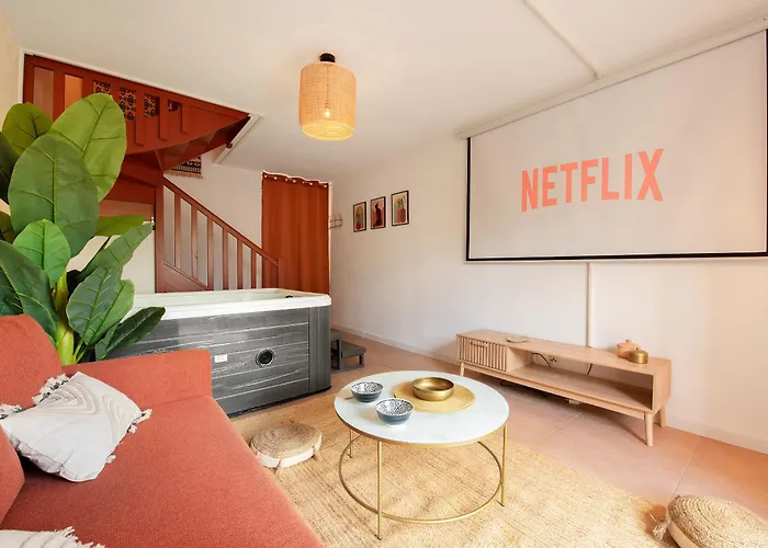 Oasis Cachée - Jacuzzi Et Cinéma * Toulouse